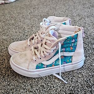 Sea creature high top vans